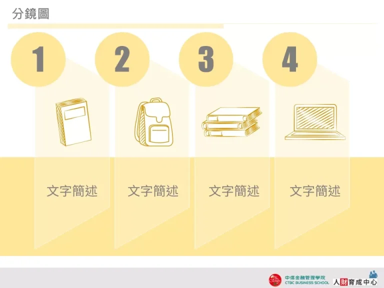 分鏡圖 鵝黃方塊 設計用版