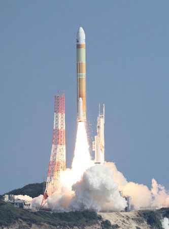 JAXA 新型火箭「H3」發射畫面 (圖片轉至nippon.com)