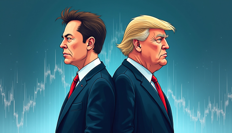 一篇貼文蒸發22兆：當 馬斯克 公開對抗 川普 ，代價有多大？