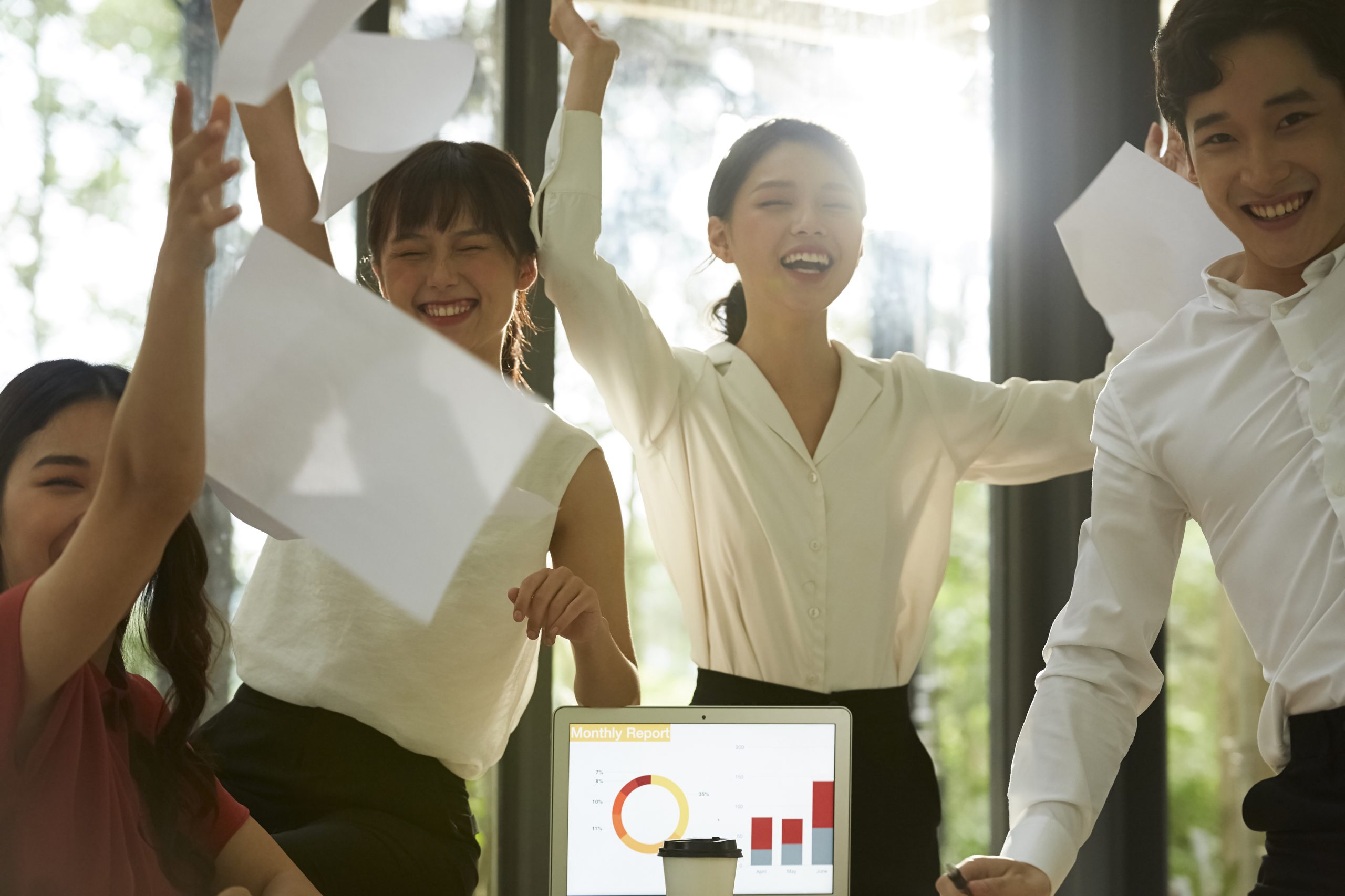 團體學員參與實戰課程的現場示意圖