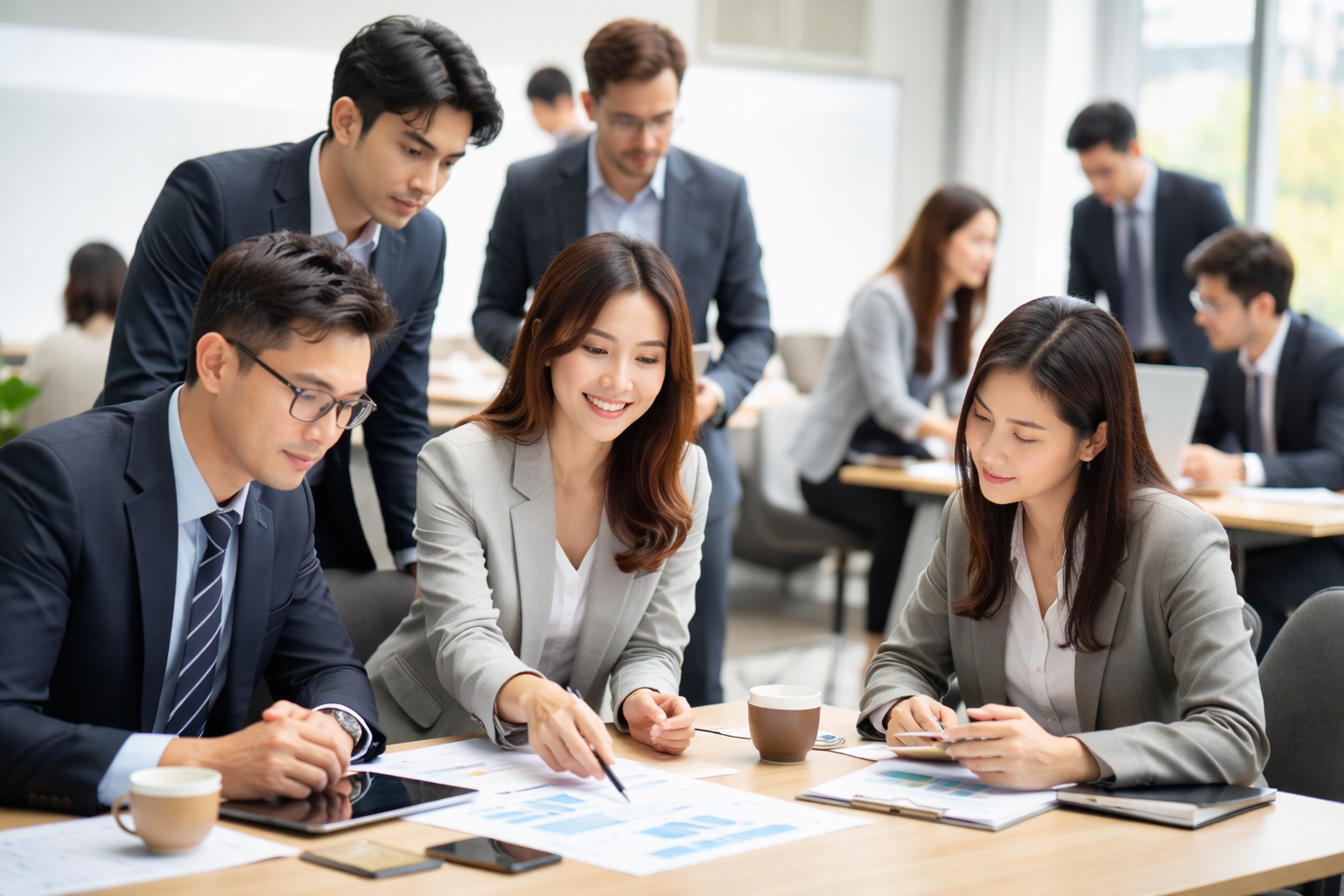 企業專屬梯次情境照片