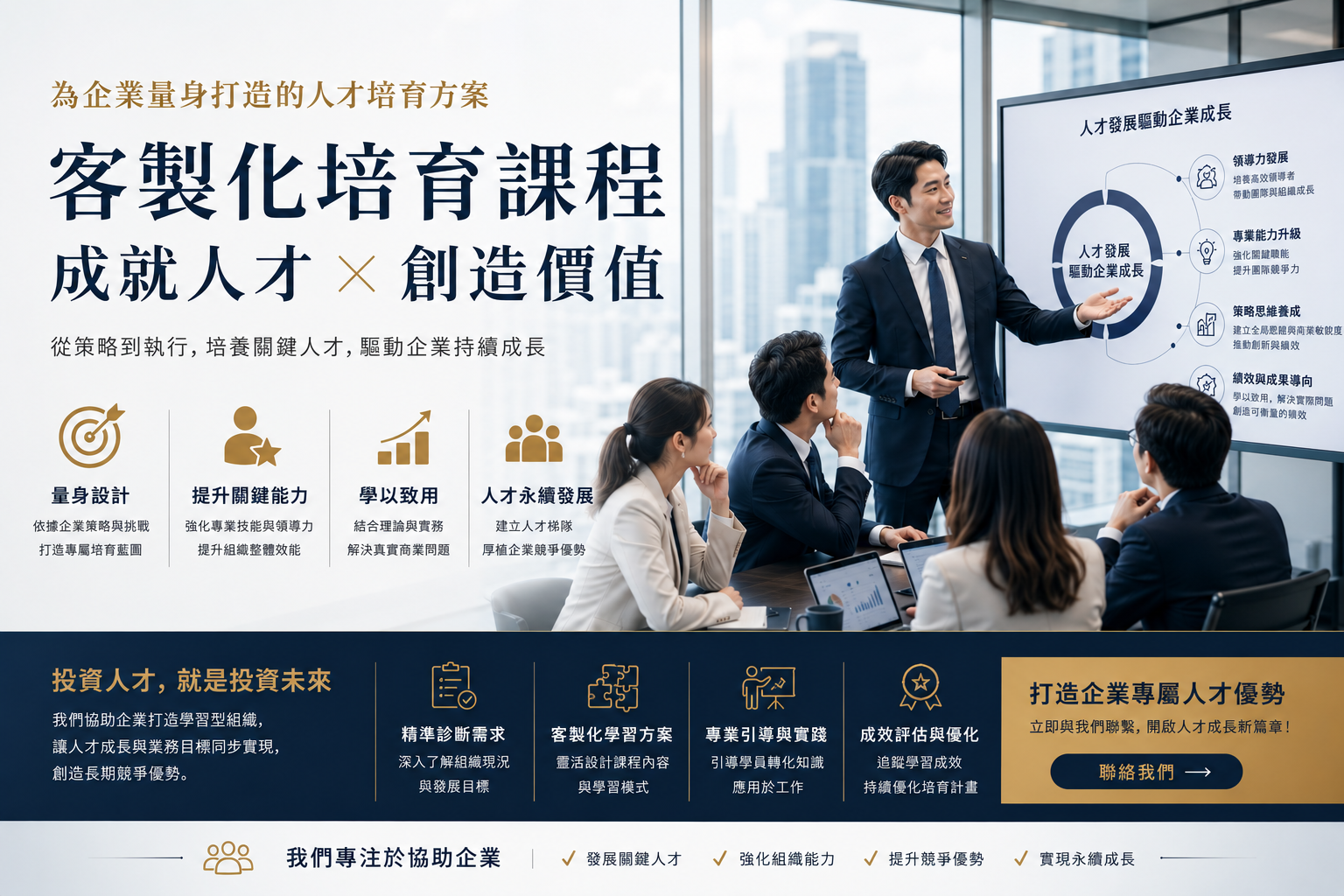 中金院企業人才客製化培育方案