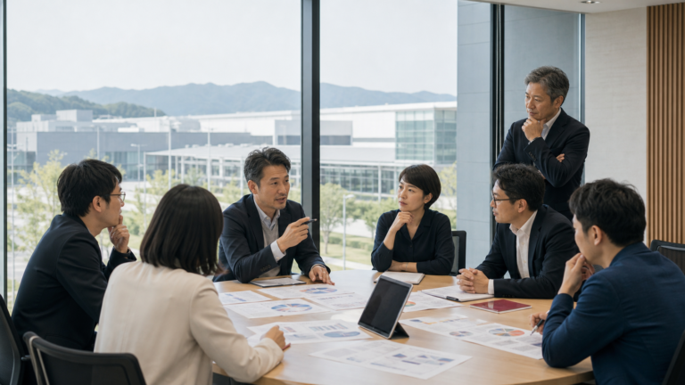 EMBA台日產學合作與跨境管理人才培育討論現場