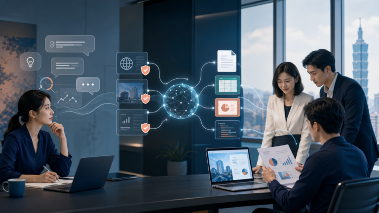 企業 AI 從協助思考走向執行工作，專業團隊審查簡報與資料成果