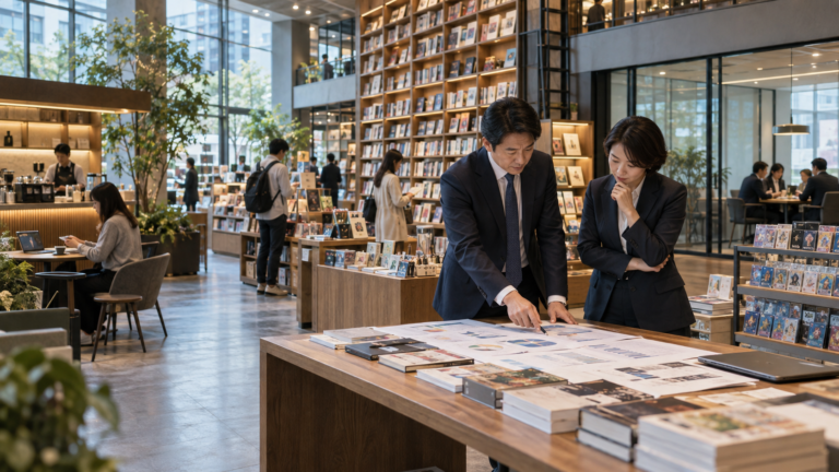 日本大型書店管理團隊檢視多元收入結構與轉型策略